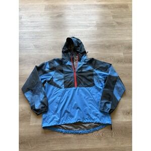 Spyder Men's Size L Quarter-Zip Hoodie Windbreaker Jacket